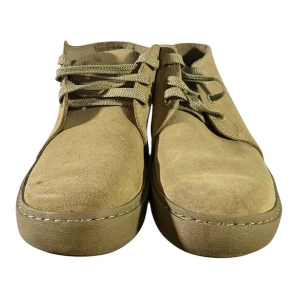 Crocs Hi Cruiser Men’s Chukka Brown Tan Suede Boots Size 9 Lace Up - Picture 2 of 8